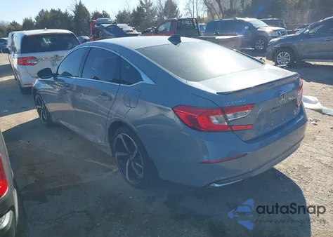 2022 Honda Accord Hybrid Sport z USA, uszkodzony, nr VIN 1HGCV3F23NA029021